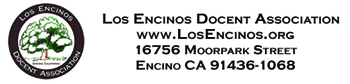 Los Encinos Docent Association Logo Footer